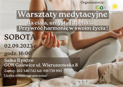 Warsztaty medytacyjne