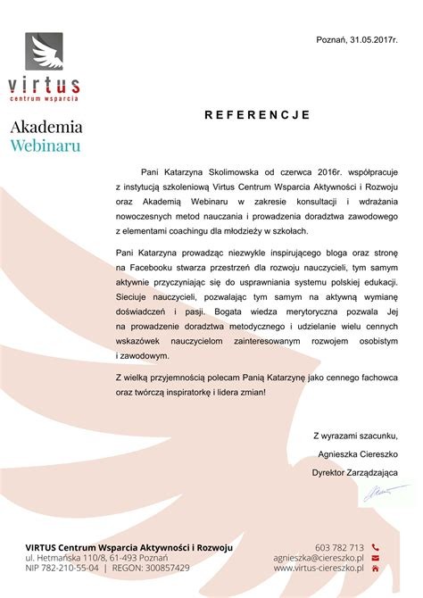 Opinia Katarzyny Nowak